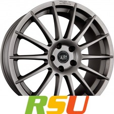 4x TEC Speedwheels AS2 dark grey 7.5x17" ET35 LK5 112 ML 72.5 Alufelgen 17 Zoll