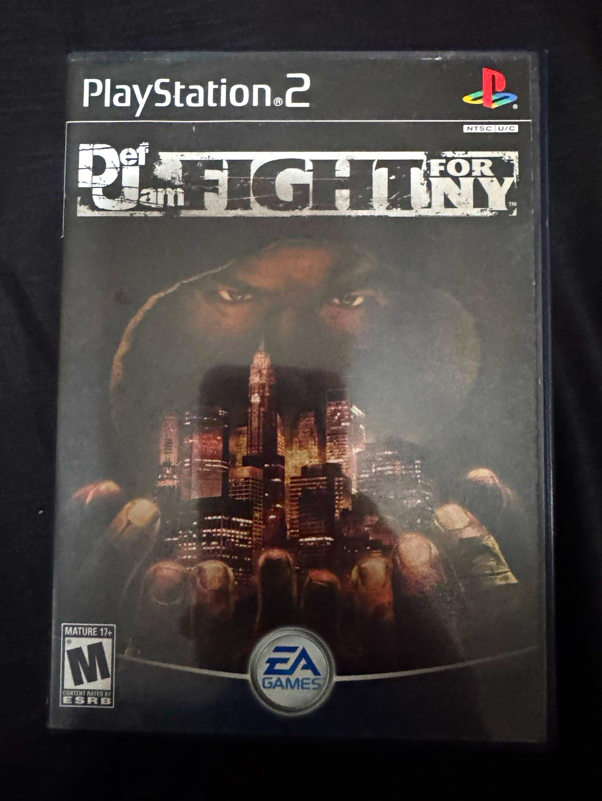 Def Jam Fight for NY PS2 Playstation 2 Black Label CIB Complete Tested Working