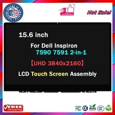 Genuine UHD 4K LCD Touch Screen Display Dell Inspiron 15 7590 7591 2-in-1 TCFGP
