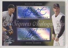 2006 Topps Co-Signers Dual Auto Clint Barmes Garrett Atkins #CS-85 Auto 0t2