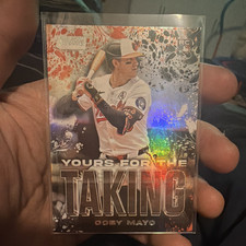 Topps 2025 Stadium Club Yours for the Taking Rookie Coby Mayo #YK-7 Orioles MLB