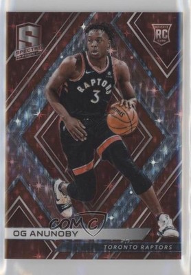 2017-18 Panini Spectra Red Prizm 72/75 OG Anunoby #81 Rookie RC 0c40