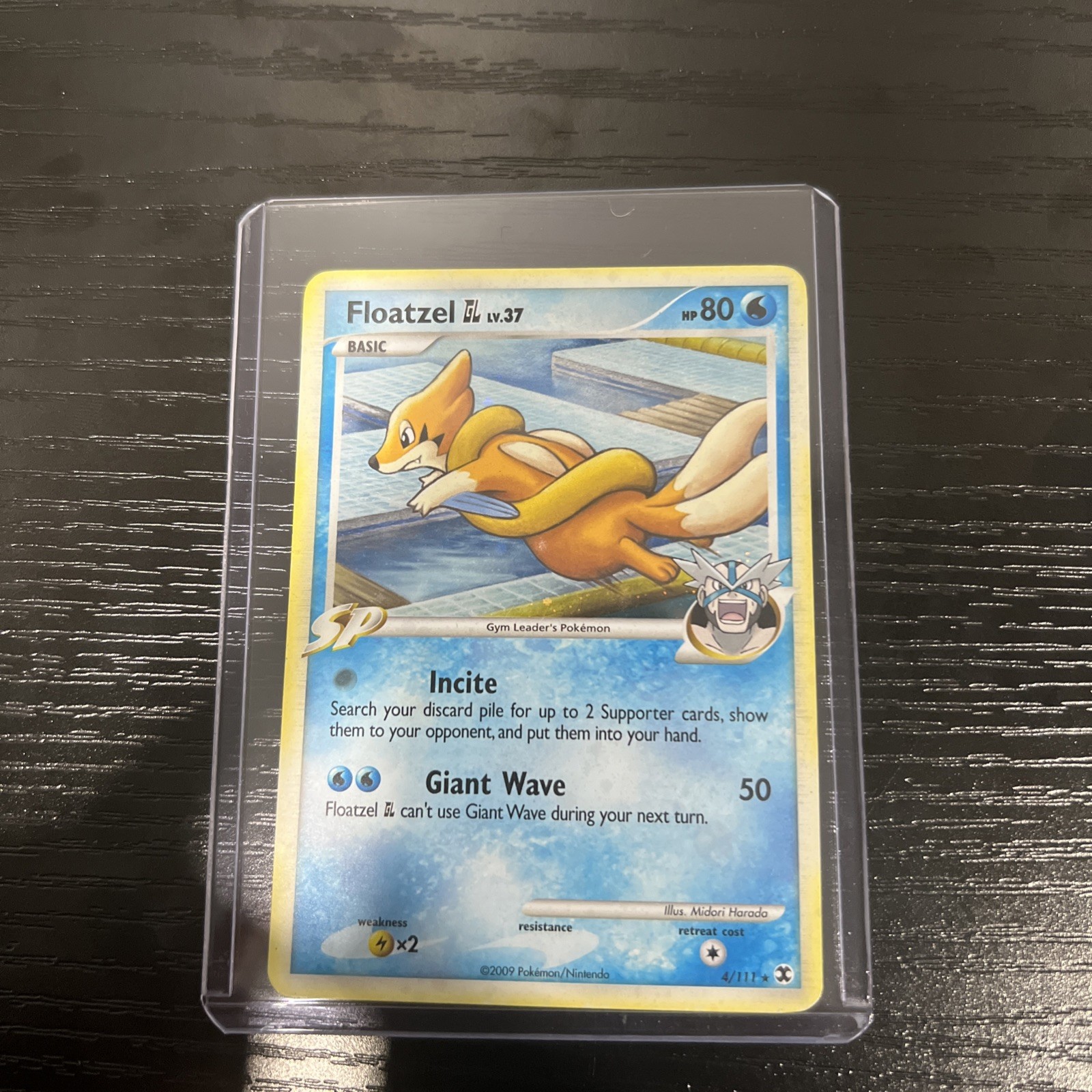 Floatzel GL 4/111 Rising Rivals Holo Pokemon TCG LP Condition