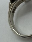 Vintage Sterling Silver Angel Ring With Hearts Size 6 SE 925 — photo 5