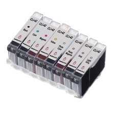 Compatible Ink Cartridge For Canon CLI-42 Black / 7Color 8Packs-USA