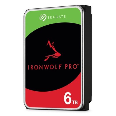 Seagate IronWolf Pro 6TB 3.5 Zoll SATA Interne NAS Festplatte (CMR)