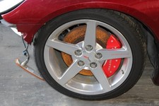 2005 2006 2007 Corvette Wheel 18x8.5 Front Five 5 Spoke Alloy Qg6 Factory Oe Rim