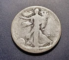 Circulated 1921-D Walking Liberty Half Dollar