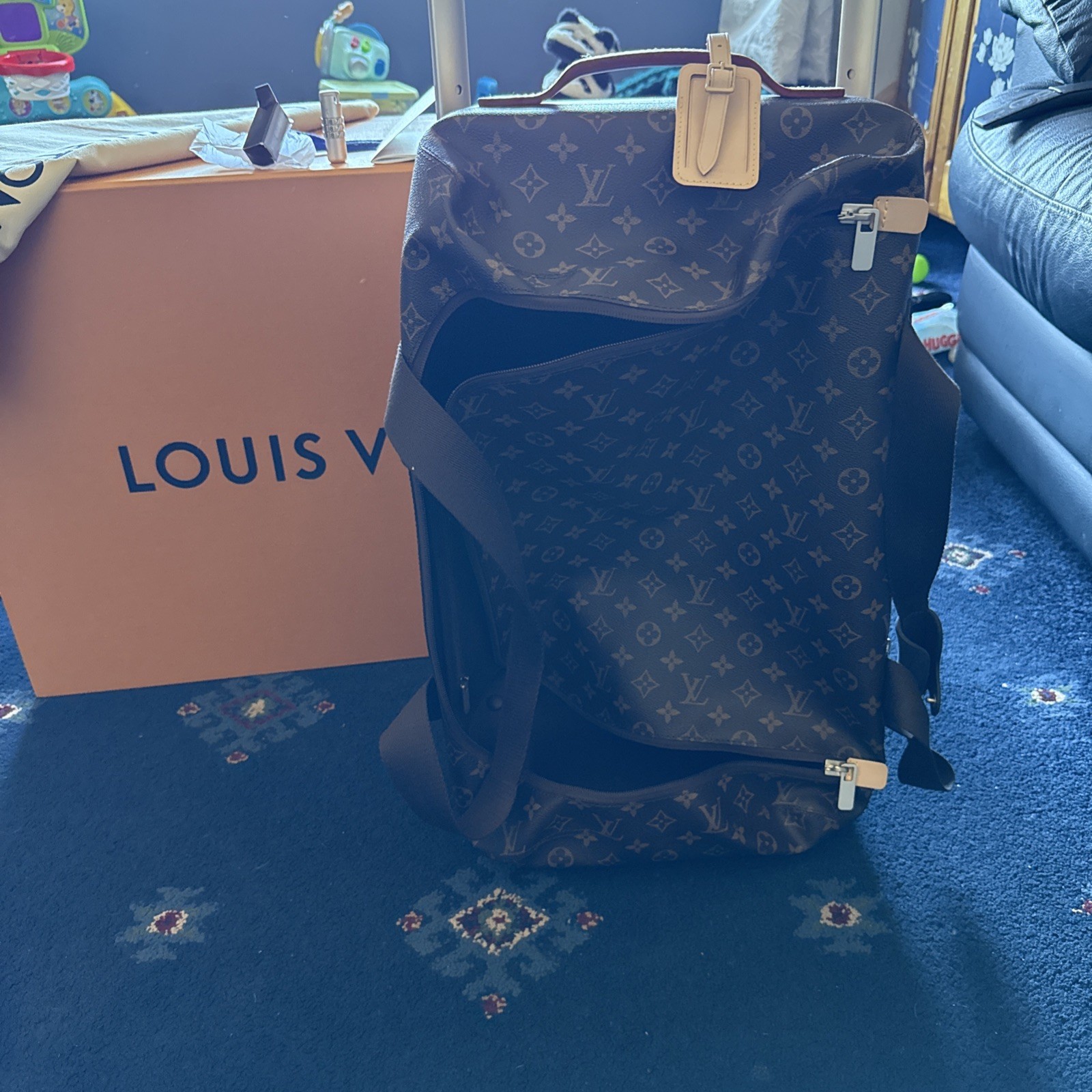 Louis Vuitton Horizon Soft Duffle 55 Cabin Bag M20108 Rolling soft Case