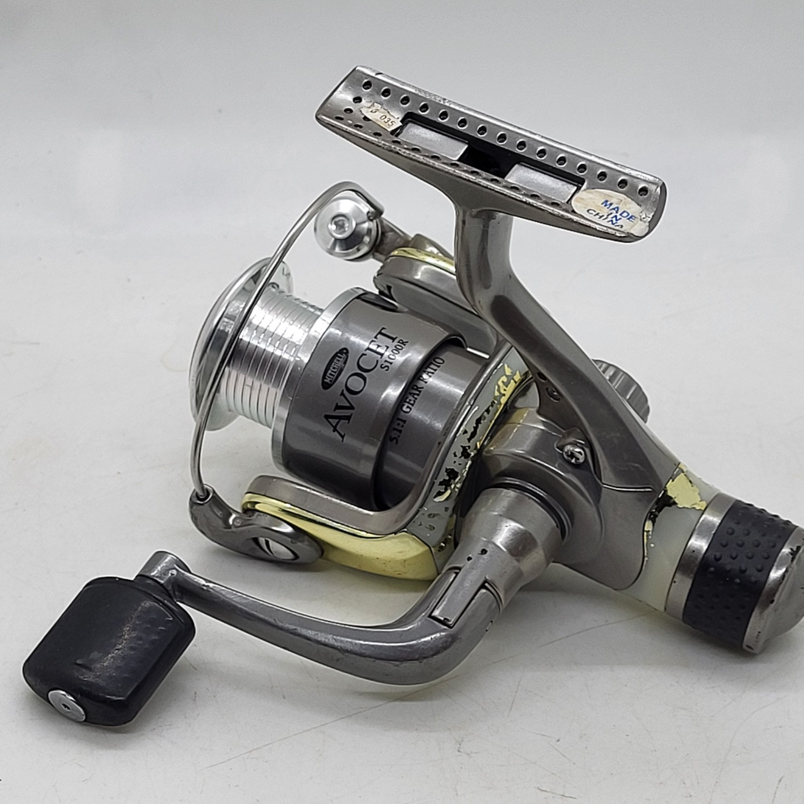 MITCHELL AVOCET S1000R Open Face Spinning Reel, Excellent Wo