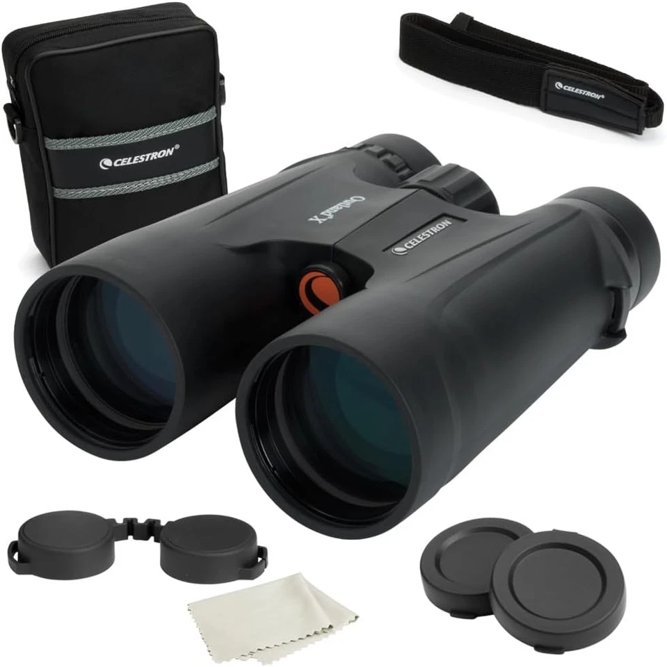 Celestron Outland X 10x50 Waterproof Binoculars Multi Coated Optics BaK 4 Prisms - Image 2 of 4