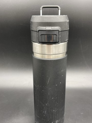 #ad Stanley Quick Flip Go 24oz Water Bottle Black USED $14.00