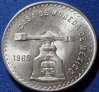 A Vintage Gem Uncirculated 1980 Casa De Moneda Mexico 1oz Onza Plata Pura Coin