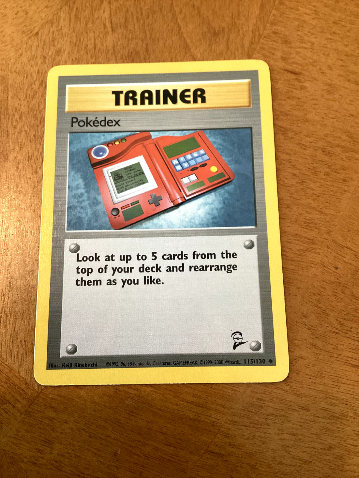 Pokemon TCG - Pokedex 115/130 Base Set 2 Regular