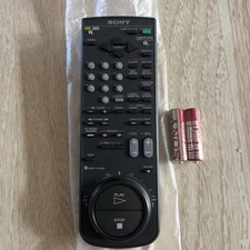 New SONY RMT-V102A ORIGINAL VCR REMOTE CONTROL W/Original Battery