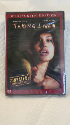 Taking Lives (Unrated Director's Cut) (DVD, 2004, Widescreen) NEW