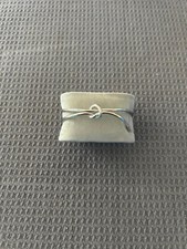 Women's Adjustable Single Knot Wire Cuff Bracelet Silver Stainless Steel