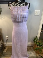 Vintage Jordan Womens Prom/etc. gown/Dress lilac sz 9/10 long very nice 