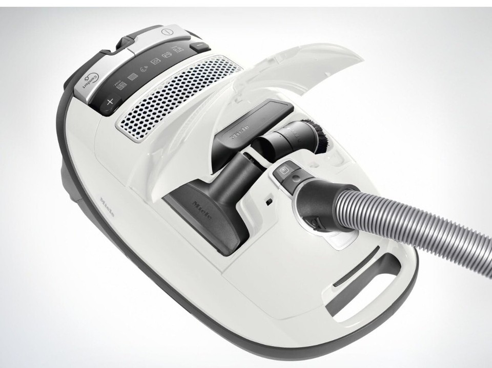 Miele S8340 Powerline Cylinder White Vacuum Cleaner 12m Cable ☆☆RRP£499