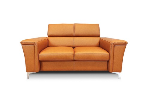 Echtleder Set Roma 3-2-1 2 x Sofa + Sessel Leder Sofagarnitur Polstermöbel - Bild 8 von 19