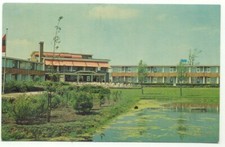 Amsterdam Netherlands ~ Motel Amsterdam ~ Vintage Postcard