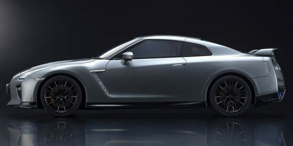 1:18 KYOSHO 2020 NISSAN GT-R GRAY KSR18044GR-B SAMURAI JAPAN 1:18 KYOSHO 2020 NISSAN GT-R GRAY KSR18044GR-B SAMURAI JAPAN