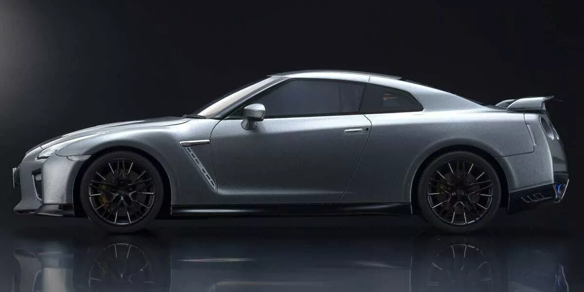 1:18 KYOSHO 2020 NISSAN GT-R GRAY KSR18044GR-B SAMURAI JAPAN