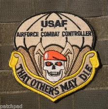 AFSOC JTAC TACP COMBAT CONTROL CCT BOMB DROPPER vêlkrö INSIGNIA: DEATH on CALL