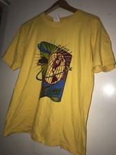 Vtg 90s Bugle Boy Speedy Delivery Co. Planes Trains Graphic Tee Shirt USA Made