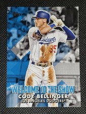 2022 Topps Series 1 Baseball CODY BELLINGER #WTTS-21 WELCOME TO THE SHOW Dodgers