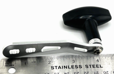 Manopola Personalizzata PRO Challenger Per Mulinello Newell Serie 300/400 - Vuota E FTDK, Alluminio - Foto 1