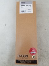 GENUINE Epson GS3 Light Black Ink 700ml T8907 for S80600