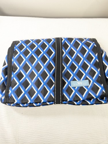 Scout Beauty Burrito Hanging Toiletry Bag cosmetic Gem Fatale blue black diamond
