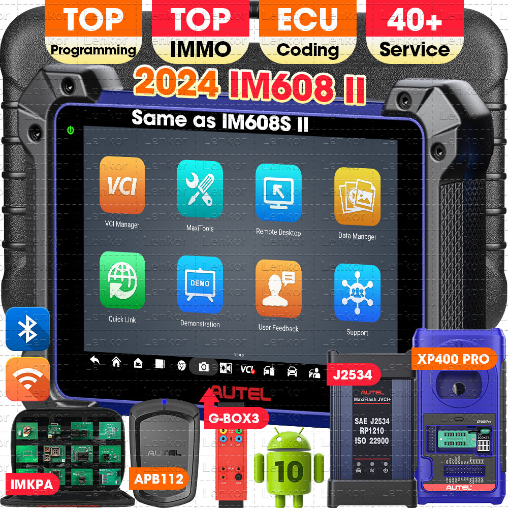 Autel MaxiIM IM608 PRO II IMMO Key Programming Diagnostic Scanner