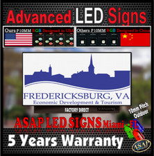 Full Color LED Sign with Wi-Fi - 57" x 101" - Made in USA