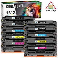 Toner Compatible for HP 131X CF210X LaserJet Pro 200 Color MFP M276nw M251nw lot