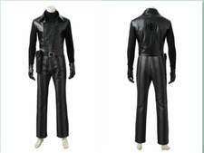 Popular Spiderman Noir Cosplay Costume Noir Suit Halloween Customize