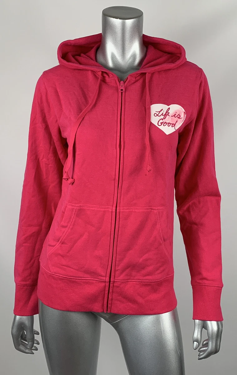 Pink good vibes hoodie sale