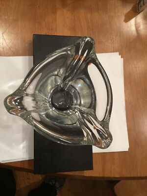 DAUM France Signed Heavy 6
