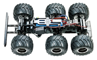 Tamiya 58653 1/18 RC Off Road Truck G6-01 Chassis King Yellow 6x6