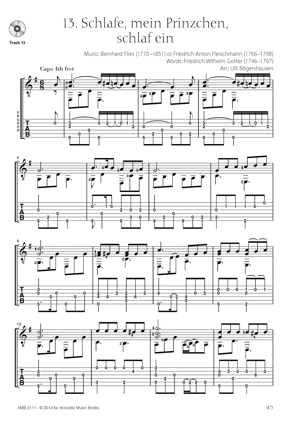 Thumbnail - Lullabys - Schlaflieder. Ulli Bögershausen