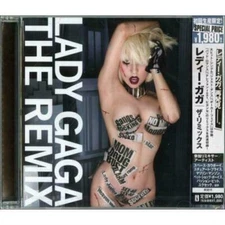The Remix Lady Gaga Japanese CD album (CDLP) UICS-9118 UNIVERSAL Sealed 2010