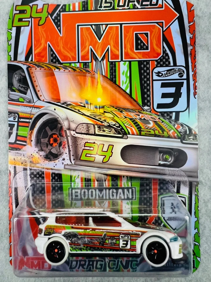 🎌🎌Hot Wheels Nuclear Mindz Designs Honda Civic EF H14🎌🎌 - Изображение 2 из 4