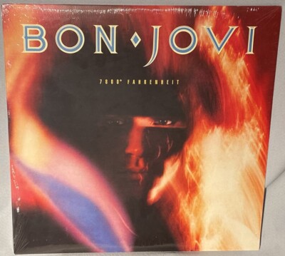 LP BON JOVI 7800 Degrees Fahrenheit (Vinyl, Mercury, 2014) NEW