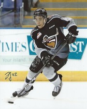 Justin Sourdif Signed 8x10 Photo Vancouver Giants Autographed COA B