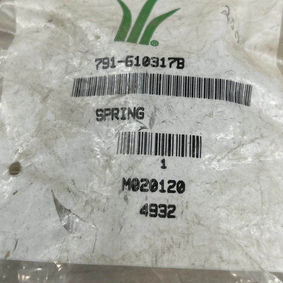 MTD 791-610317B Spool Spring Bolens Yardman Trimmer 610317 Genuine Nos Oem - Image 3 of 4