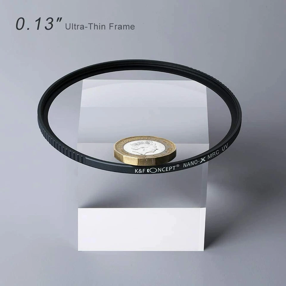 K&F Concept HD MC UV Protection Filter Multi-Layer Nano Coating for Camera Lens - Image 4 of 4