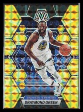 2022 Panini Mosaic Draymond Green #143  Reactive Yellow Prizm