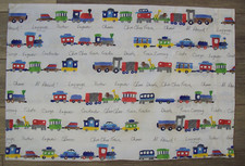 Pottery Barn Kids Choo-Choo Train Standard Pillowcase 100 Organic Cotton