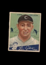 1934 Goudey #60 Lynn Nelson VG